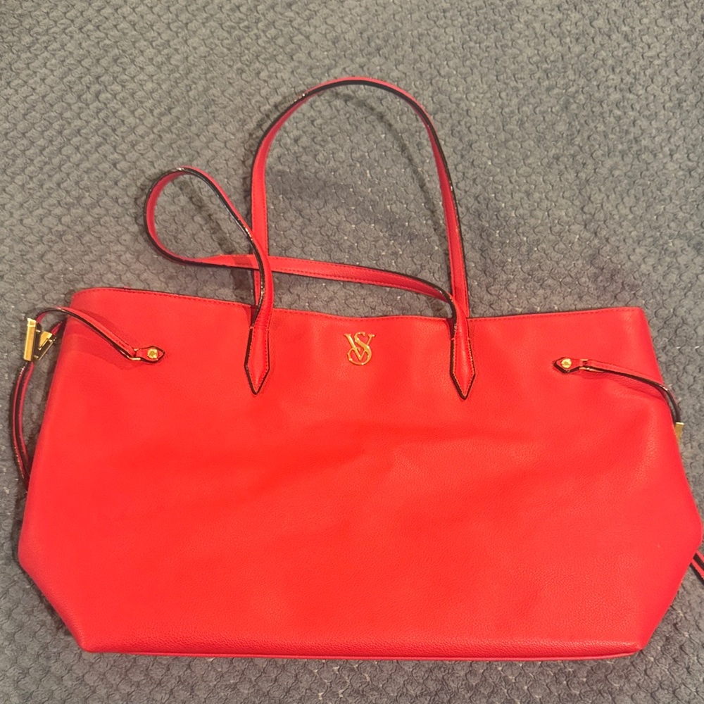 Victorias Secret Red Tote Bag